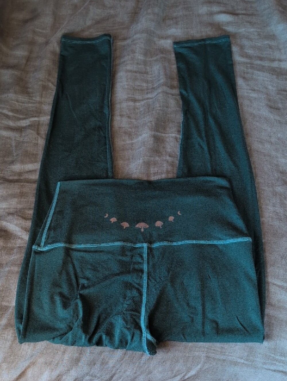 Purusha People Dark Teal High Waisted Legging